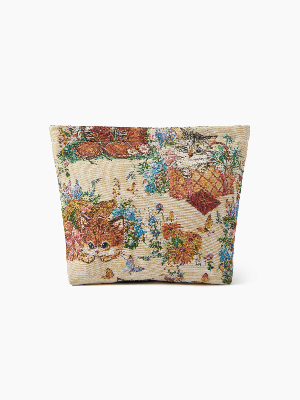 JACQUARD MAKEUP BAG