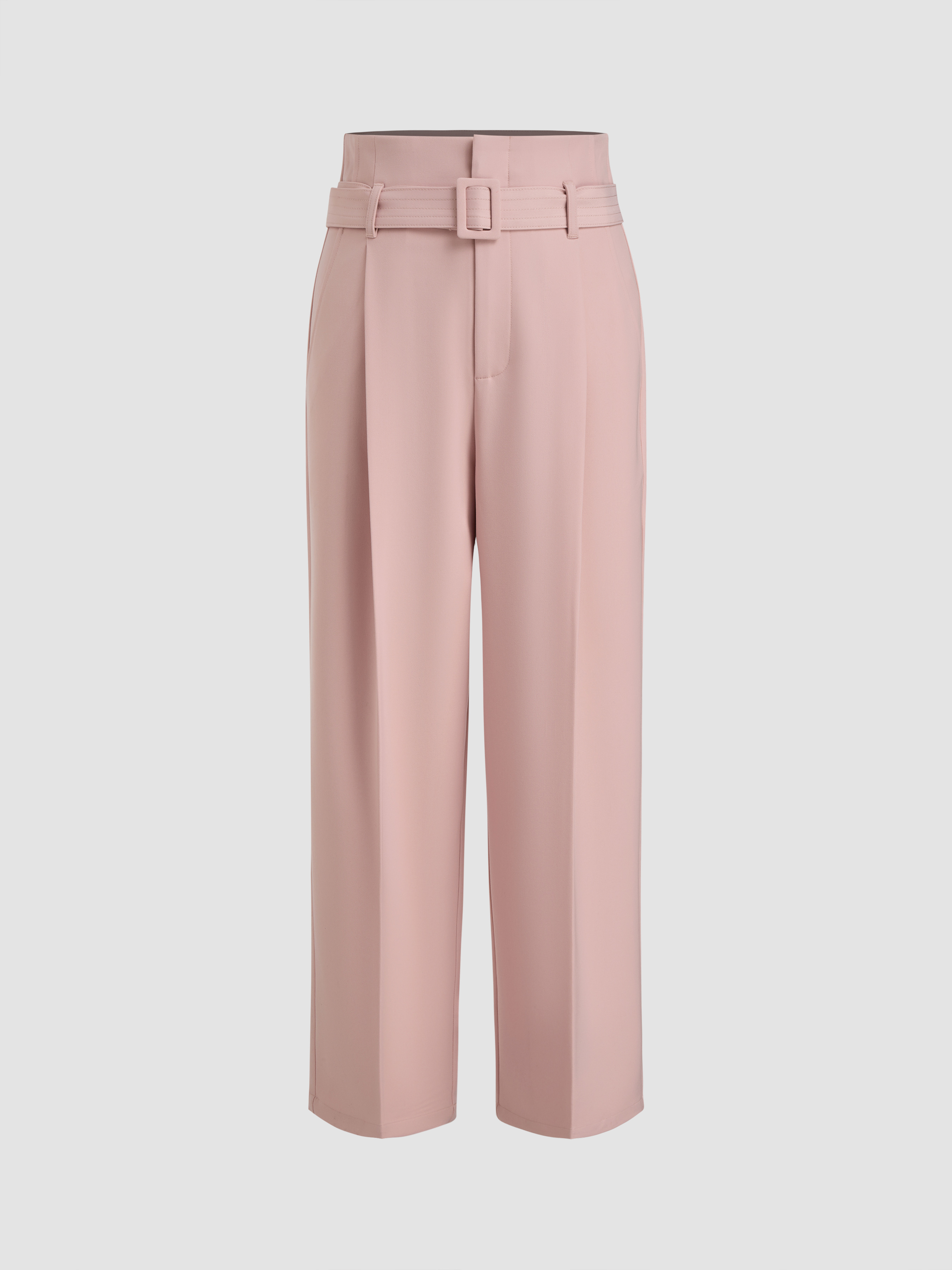 Wide Leg Pants Satin Satin High Waist Pleated Wide Leg Pants