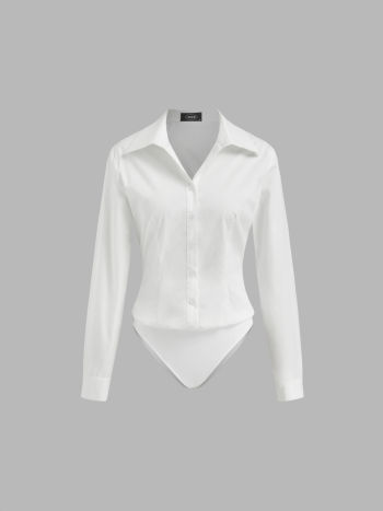 100% COTTON POLO SHIRT BODYSUIT