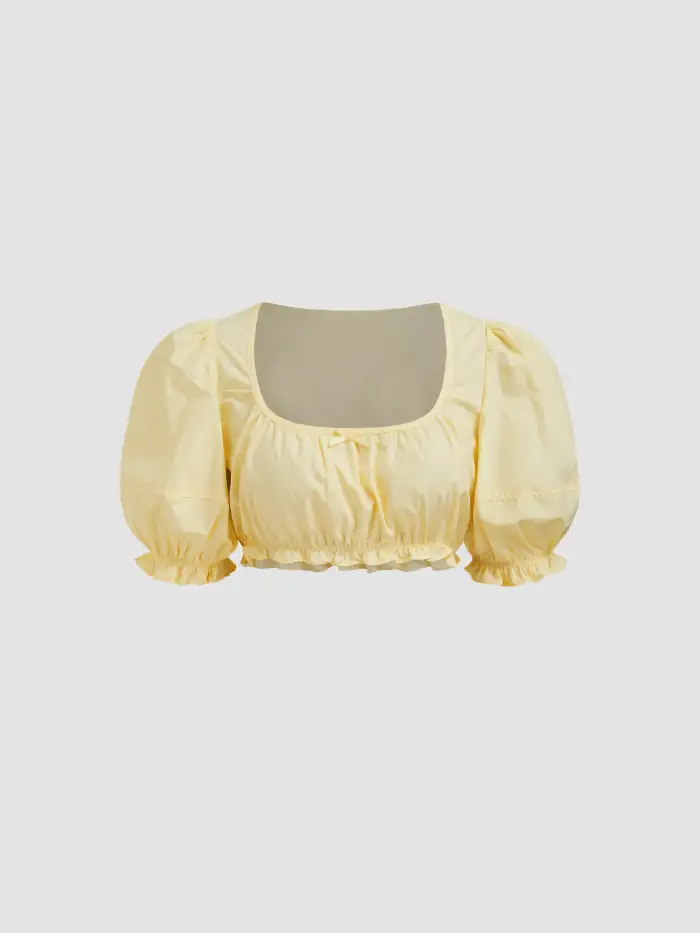 Woven Halter Neckline Ruched Cami Top With Scarf For Date