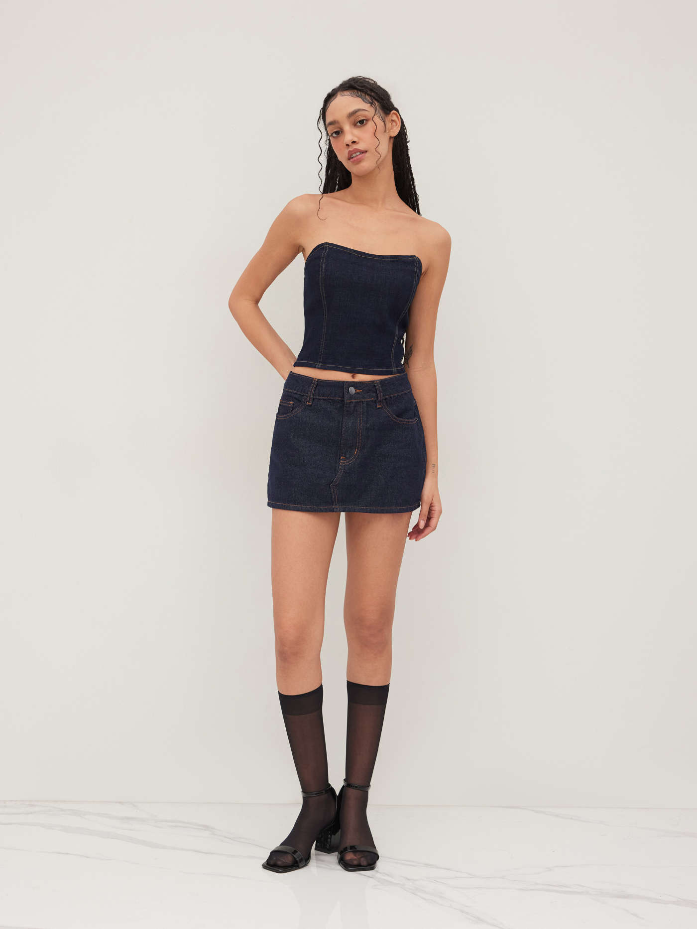 Denim The Mini  For Daily Casual