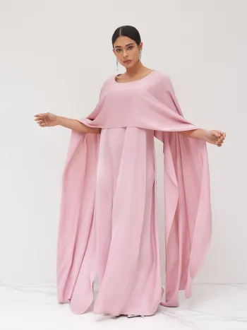 Satin Boat Neck Asymmetrical Hem Top & Maxi Skirt Set