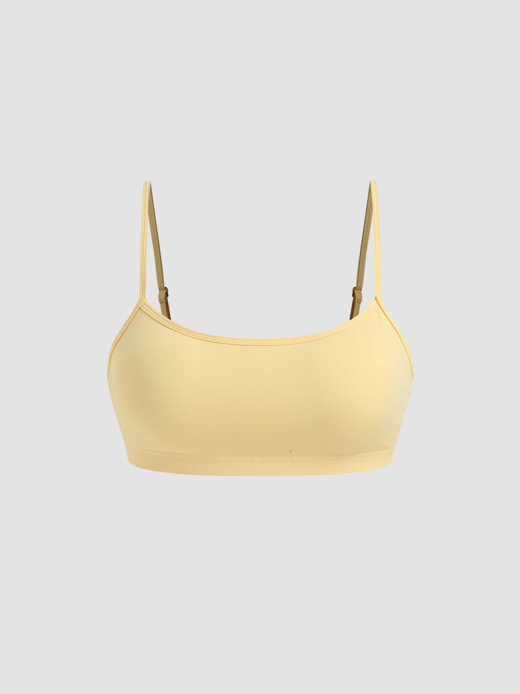 CIDERAIRY™ SQUARE NECK SOLID CAMI TOP con Imbottitura Rimovibile