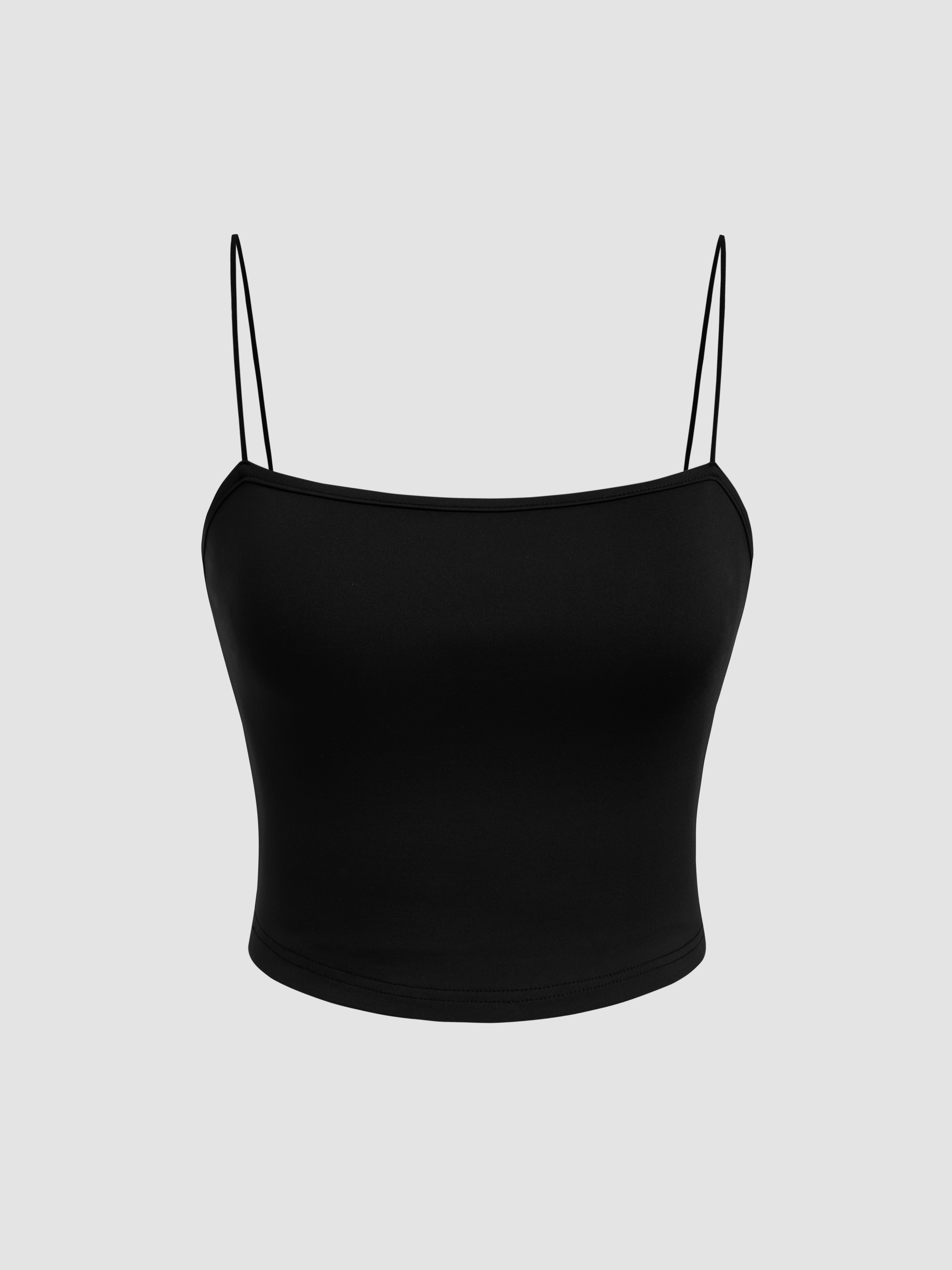 Off-shoulder Ruched Short Sleeve Tee & Cami Top
