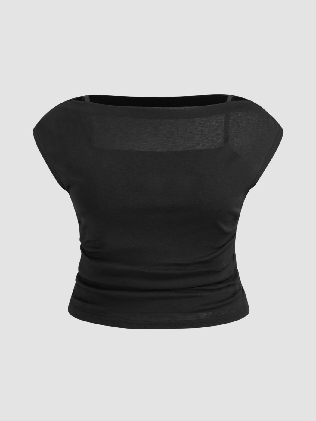 Top con scollo a barca e top cami Curve & Plus