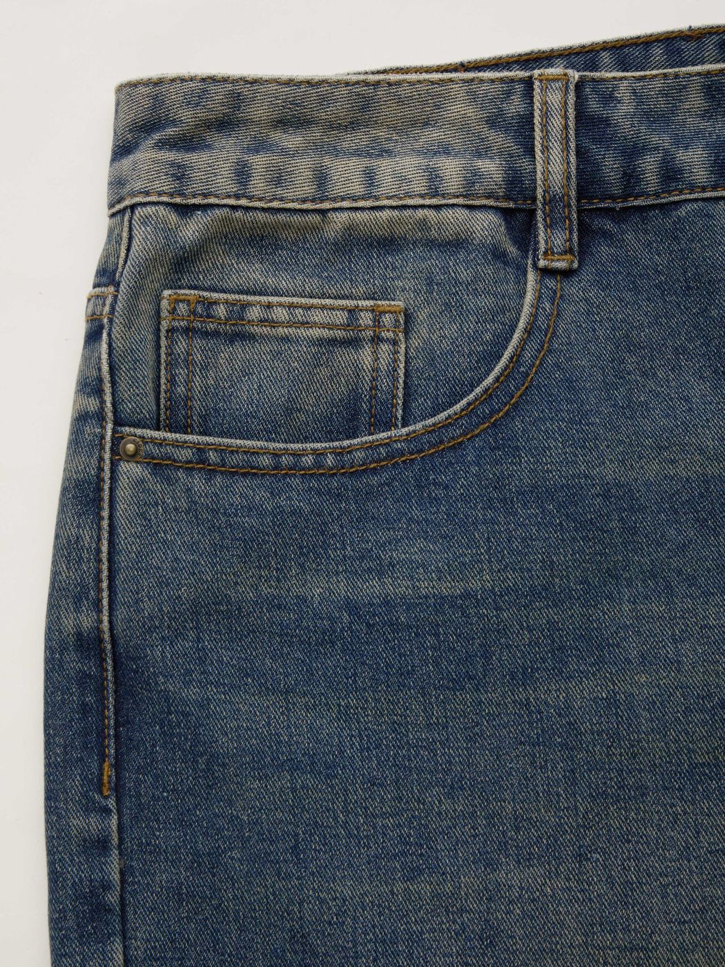 Tief sitzende, lockere Hose Kurve & Plus