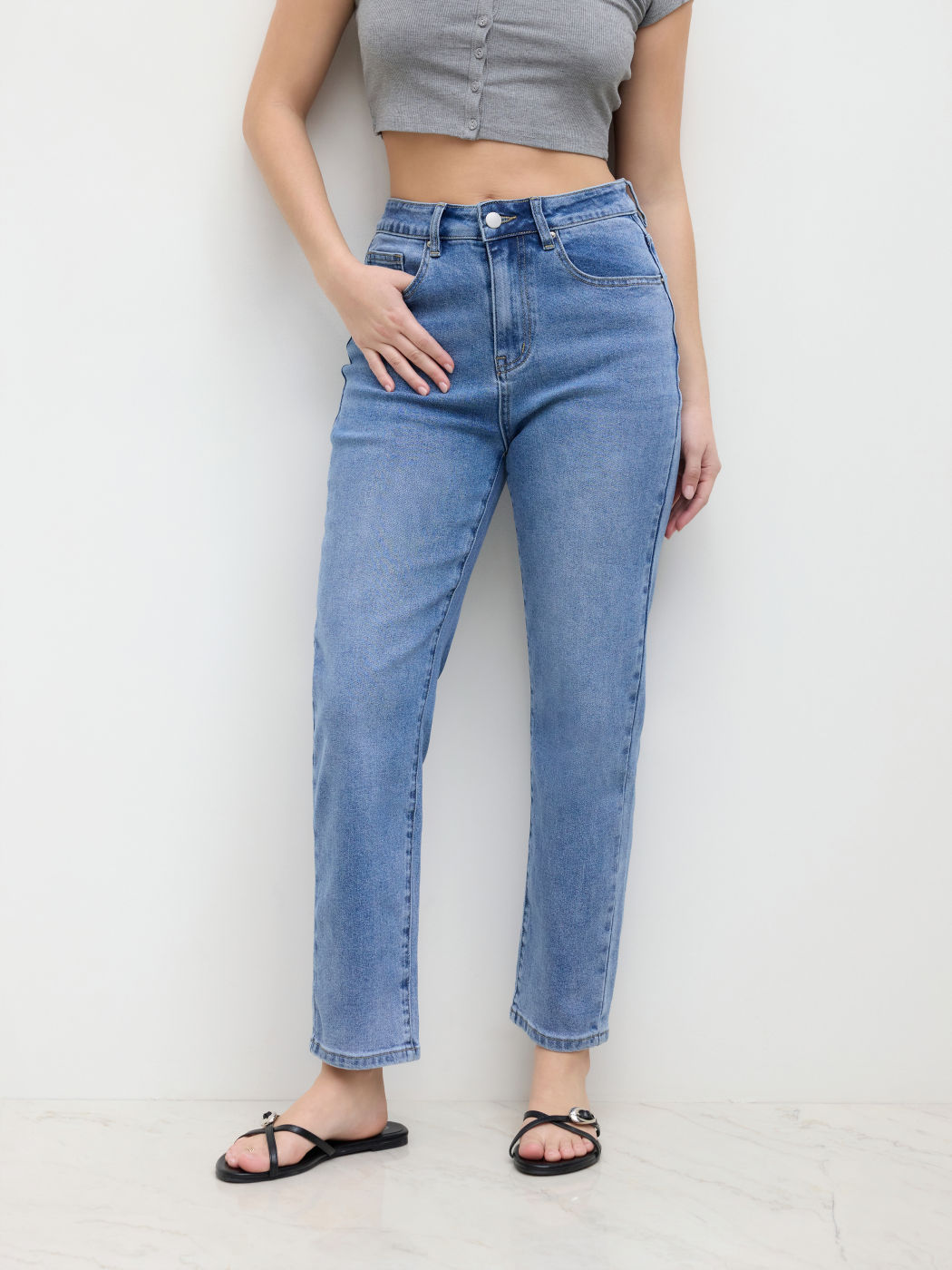 Das abgestufte Cropped