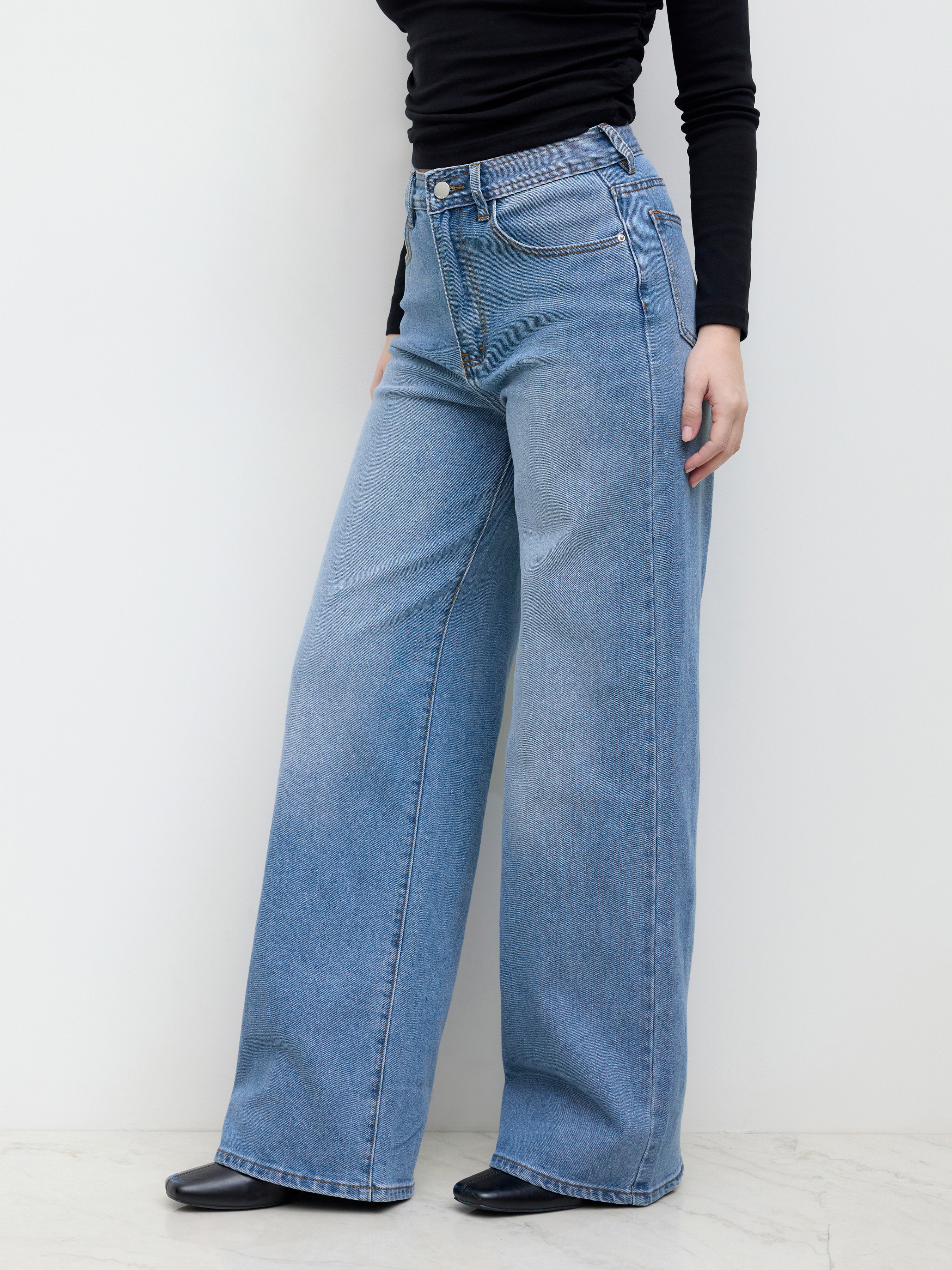 Zara Pantalones Vaqueros Enrollados Zara Pantalones Zara