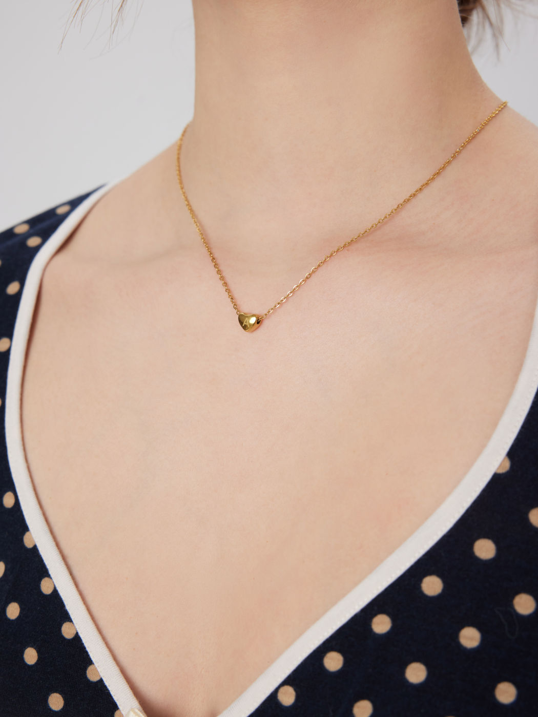 HEART & LETTER PENDANT NECKLACE