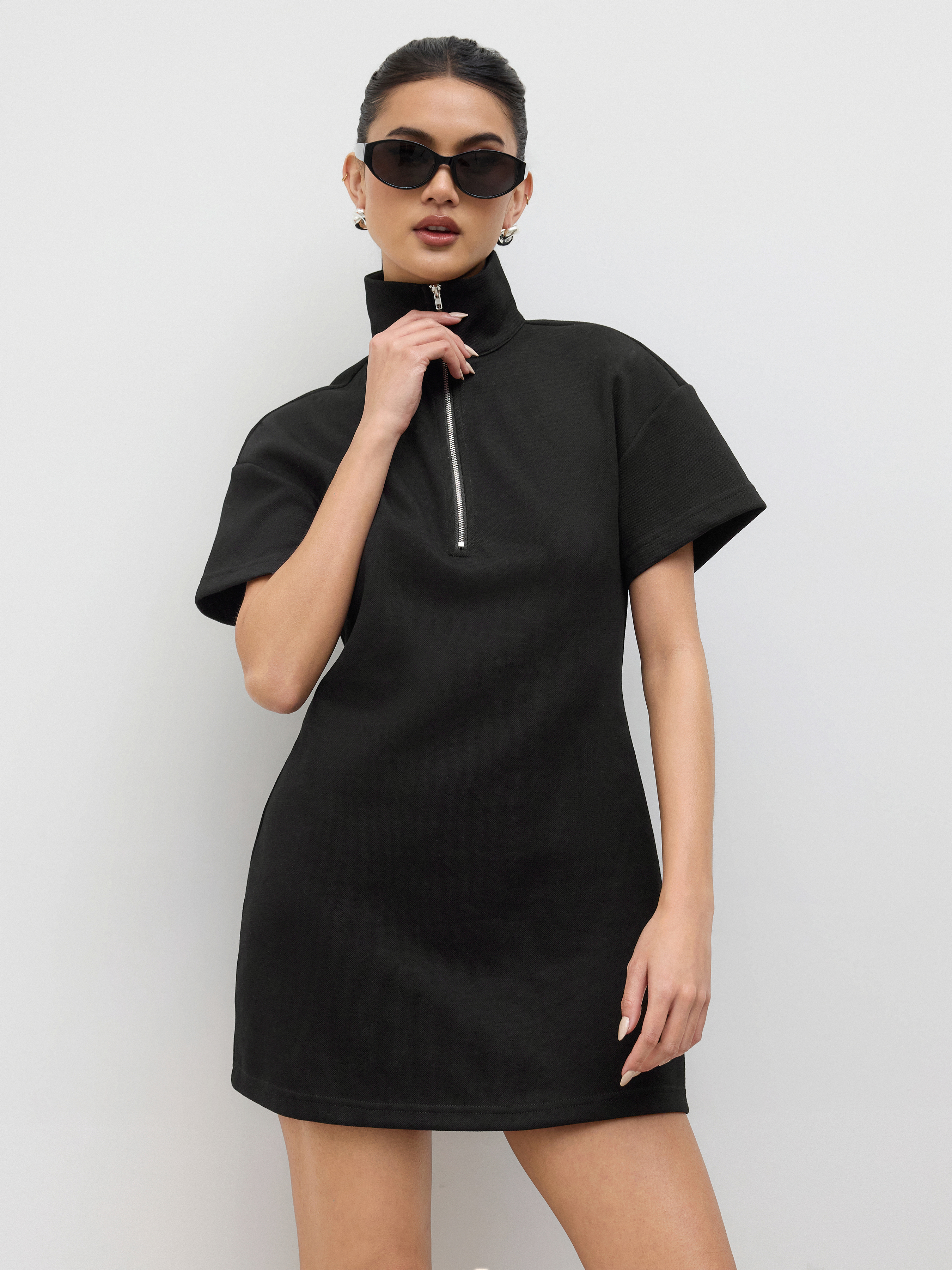 ワンピース MINI POLO DRESS Embroidered Stretch Slim Fit Polo Dress | Tommy Hilfiger USA