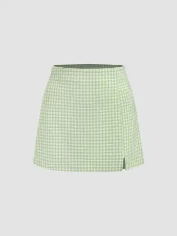 Mandarin Collar Ruched Split Top