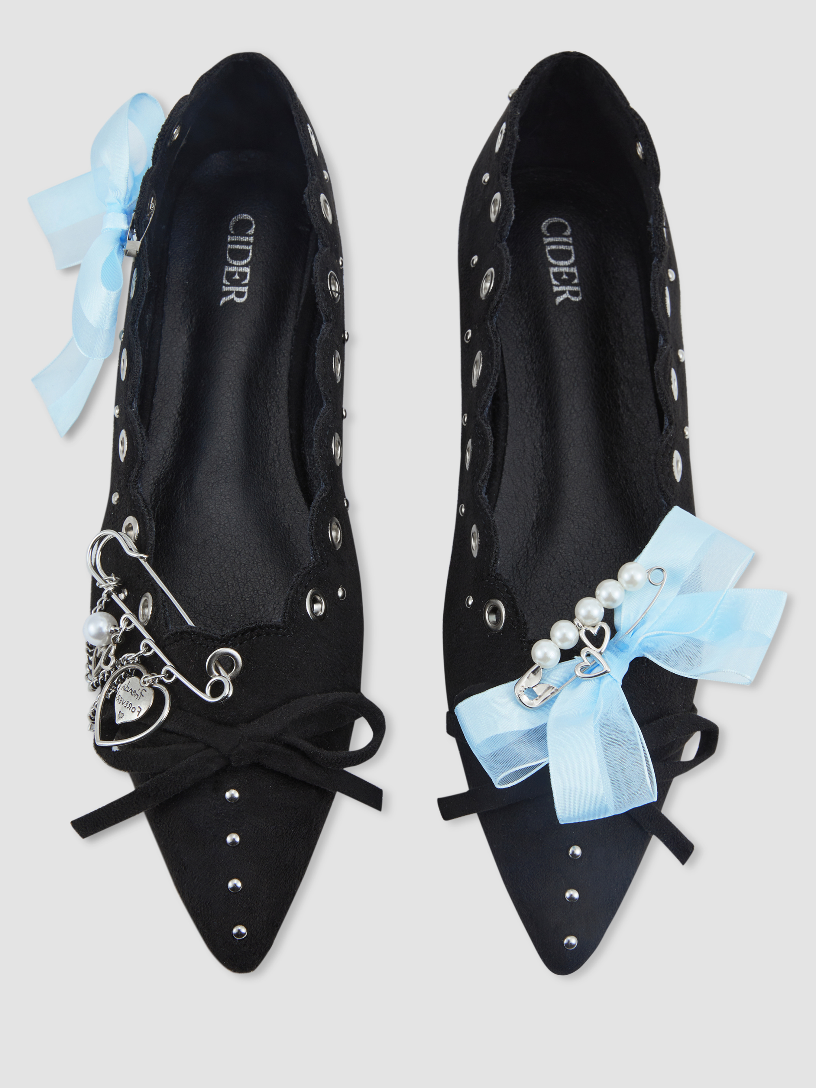 『Cider』フェイクパテントレザーマリージェーンパンプス Amazon.com | CIDER Patent Leather Chunky Heeled Mary Jane