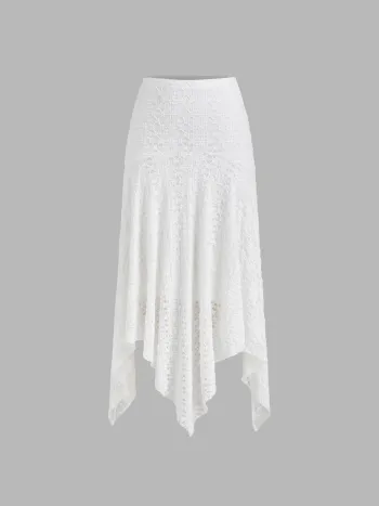 Lace Trim Tiered Cami Maxi Dress