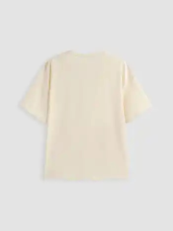 T-Shirt XXL graphique en mélange coton