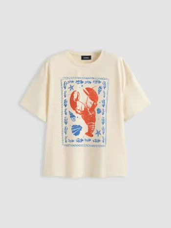 T-Shirt à motif de homard XXL