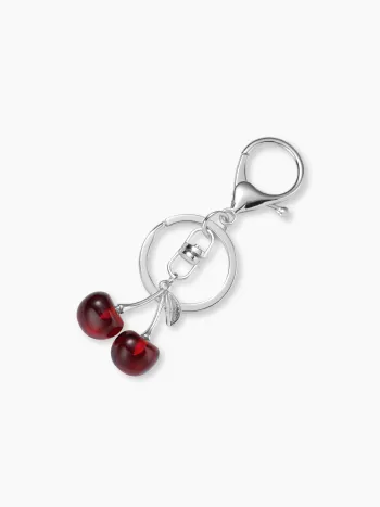 CHERRY KEYCHAIN