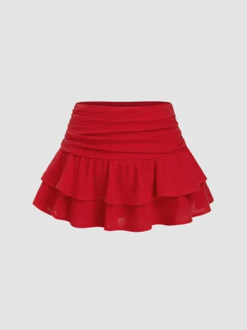 Bandeau Blumenmuster Crop Top