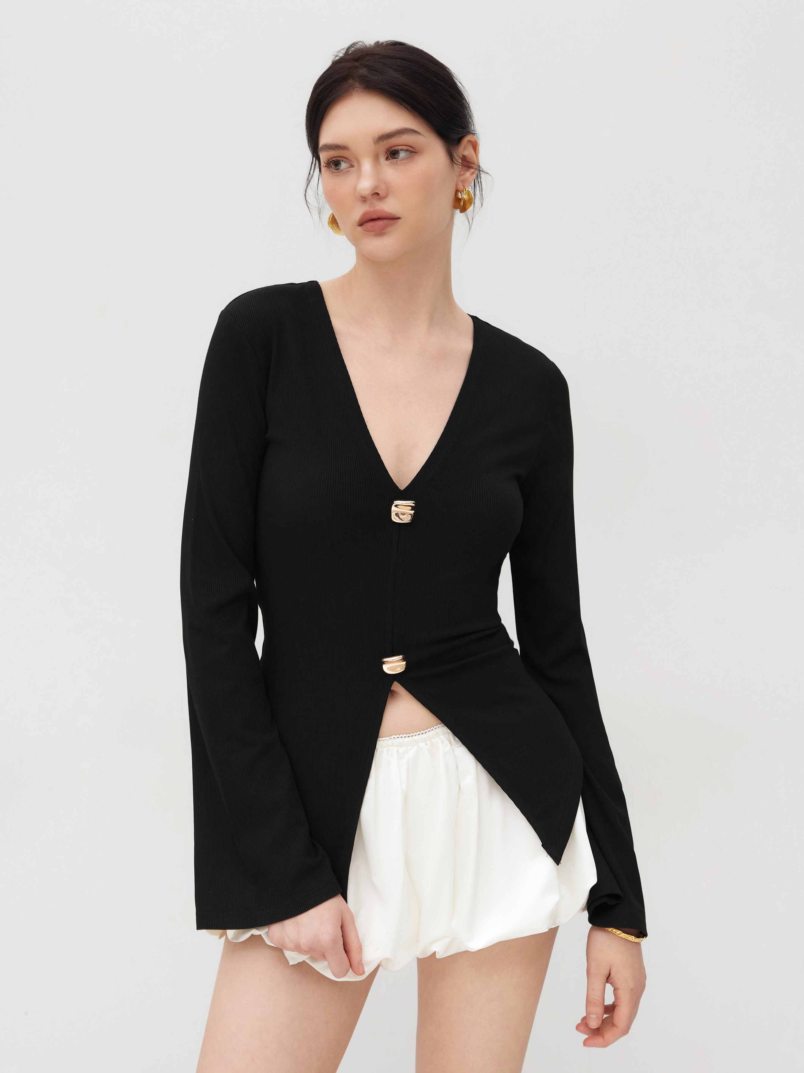 Tweed Tweed Button Crew Neck Crop Jacket For Date Exhibition