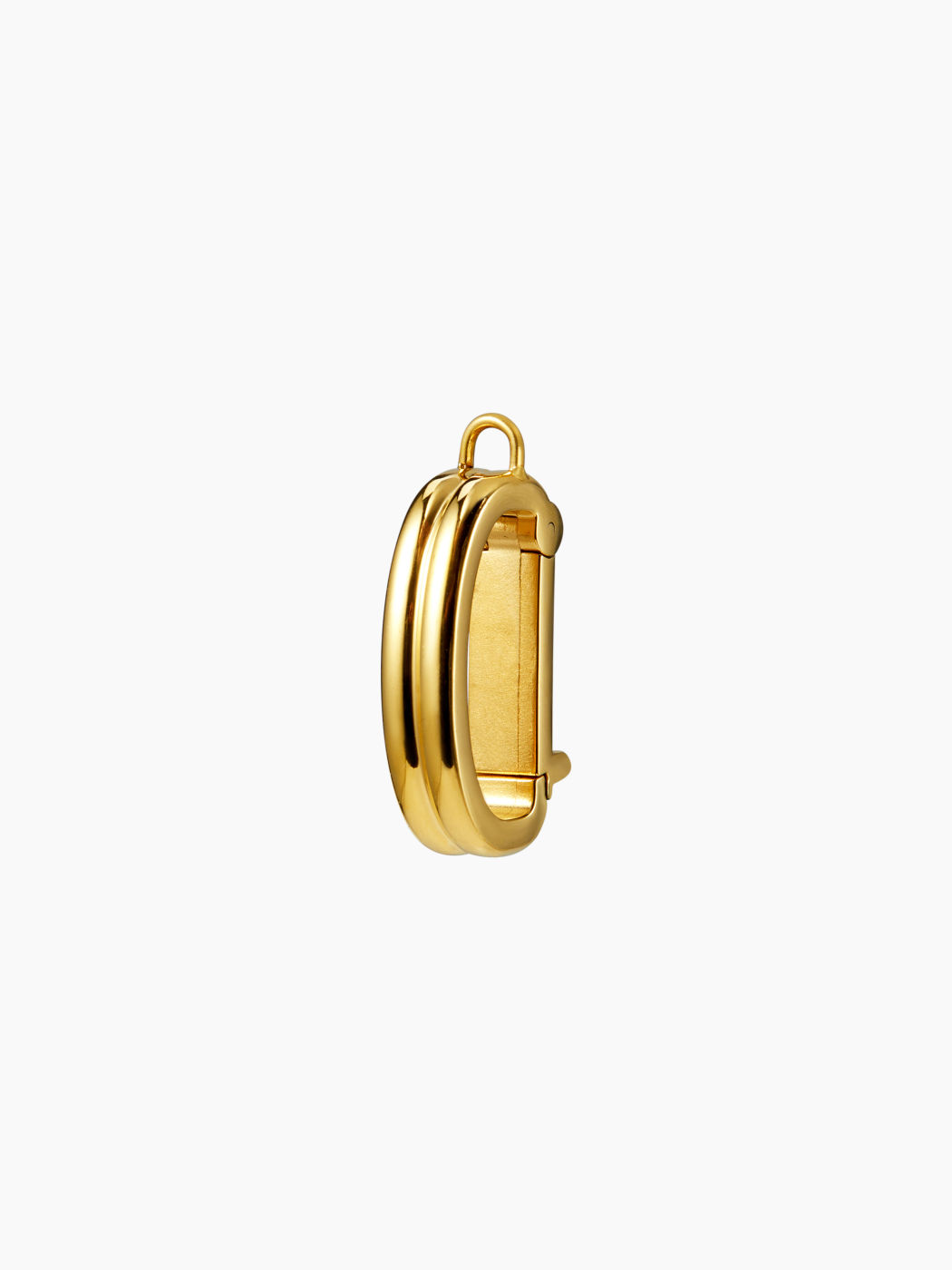 Doppel-D-förmiges Charm aus Edelstahl für Bikinis