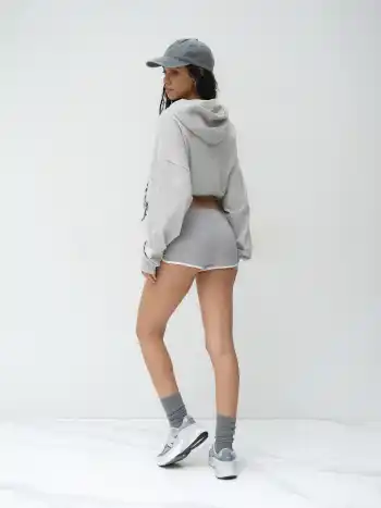 Cotton-blend Drawstring Hoodie