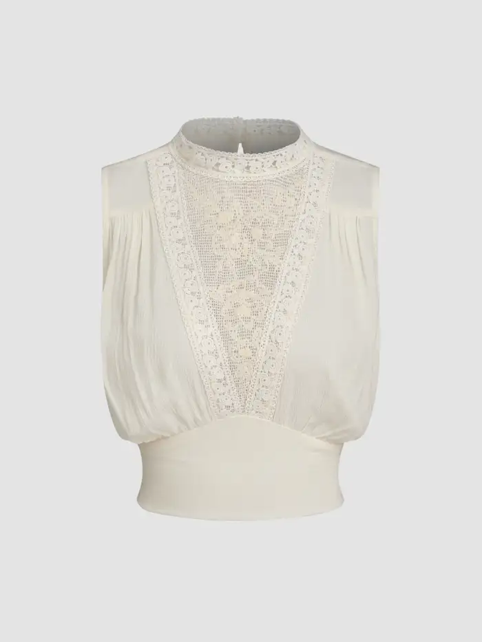 Denim Collar Button Cinched Waist Jacket