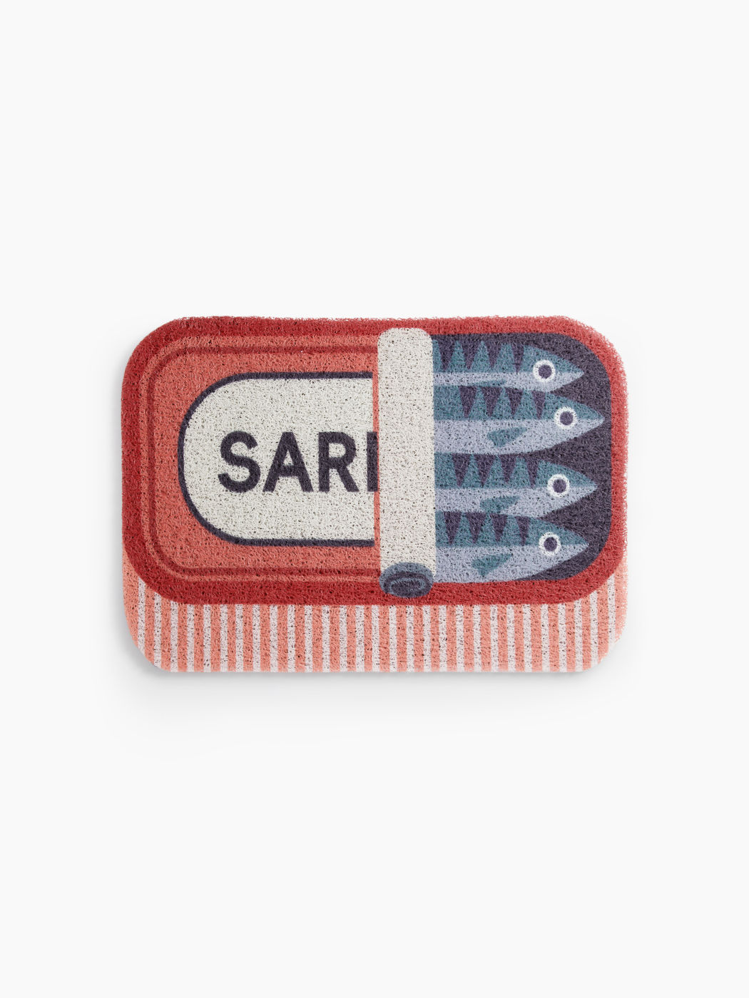 FISH CAN PATTERN DOOR MAT