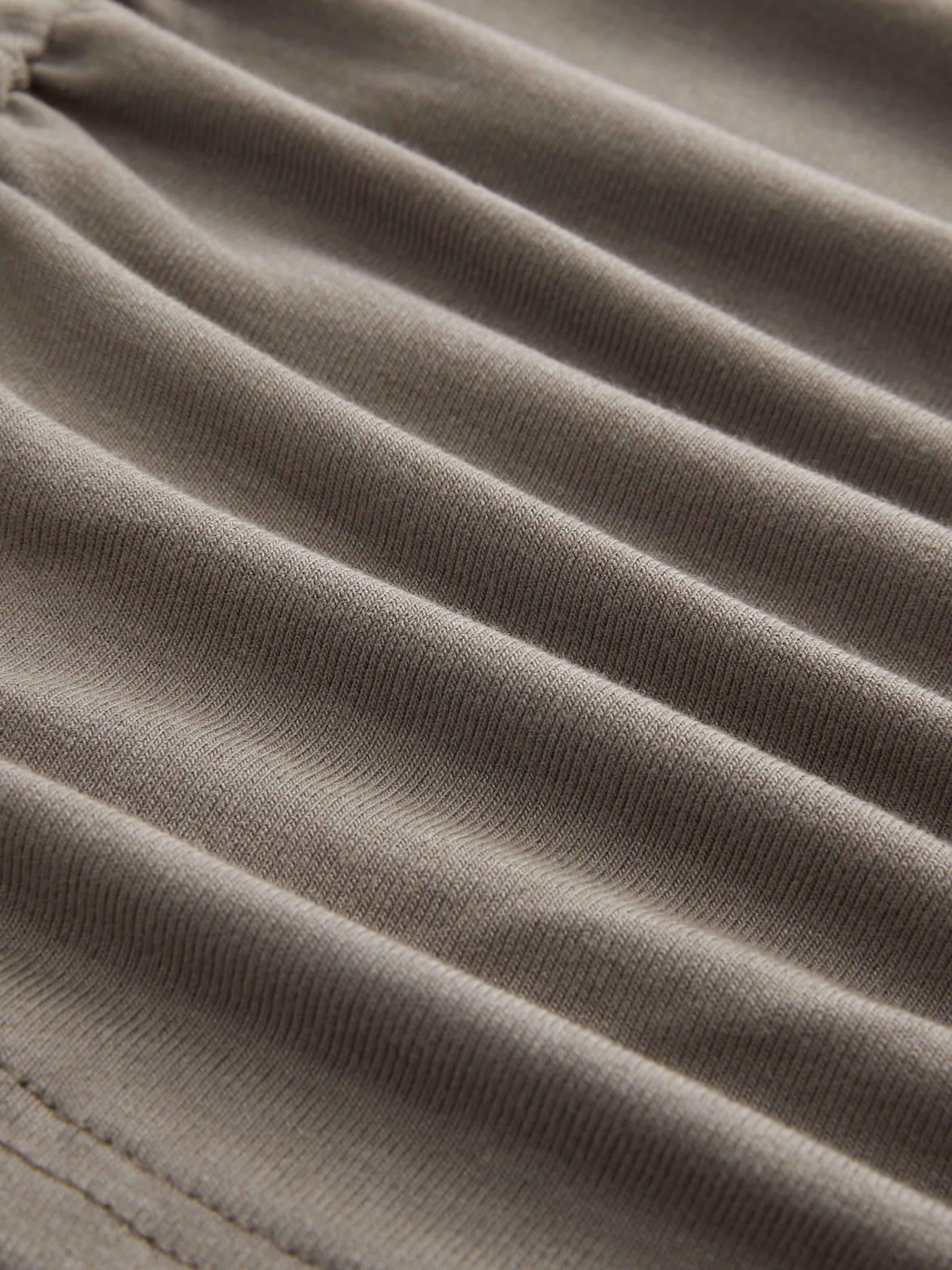 Boat Neck Ruched Tee
