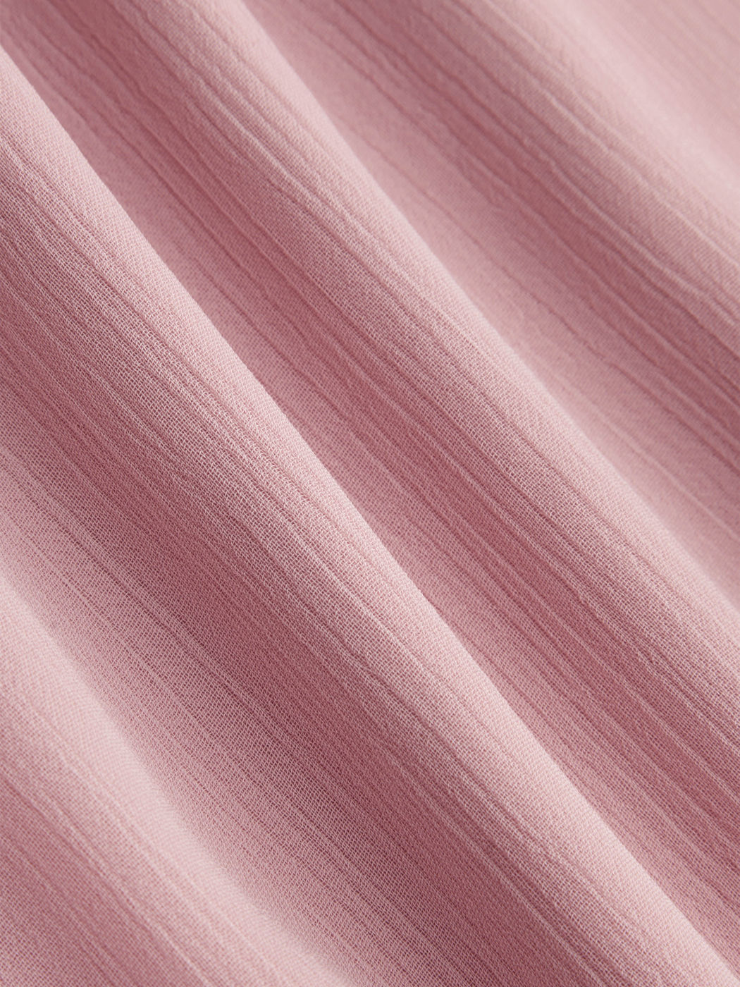 Chiffon V-Ausschnitt Mini-Kleid mit Spitzenrand und Knoten