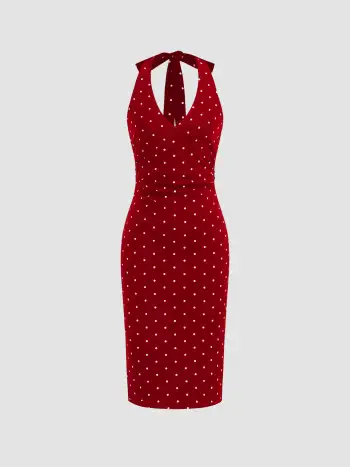 Boat Neck Asymmetrical Hem Ruched Midi Dress