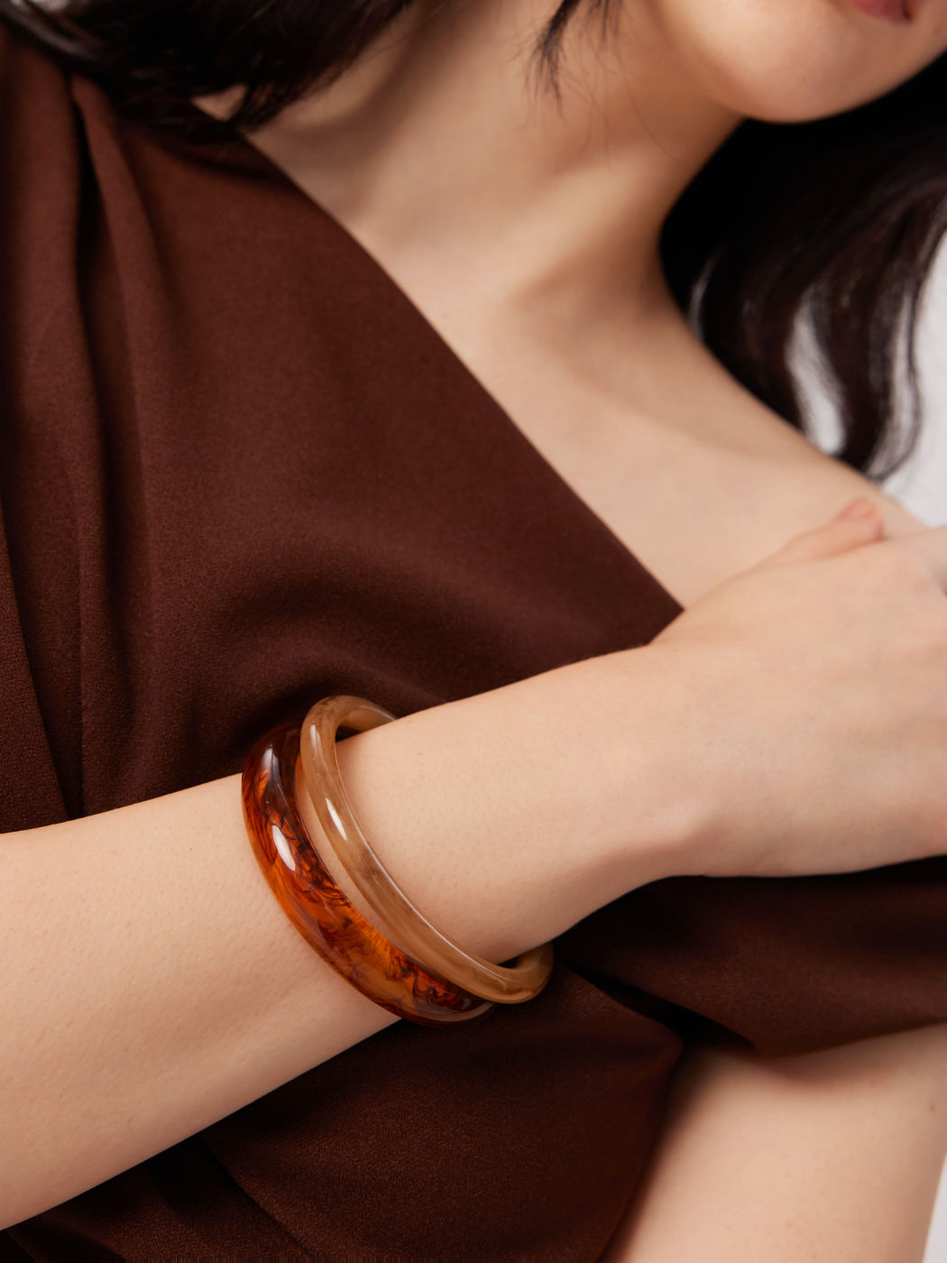 2er-Set Marmormuster Armband
