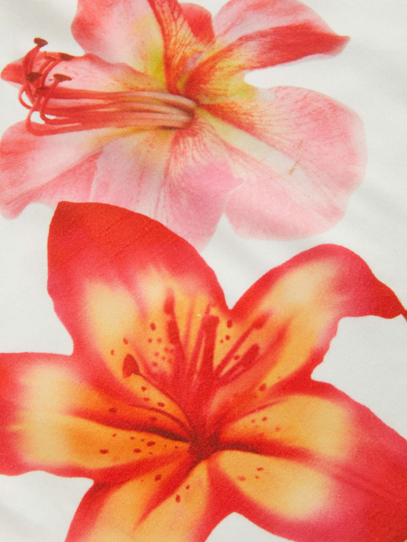 Bandeau Blumenmuster Crop Top