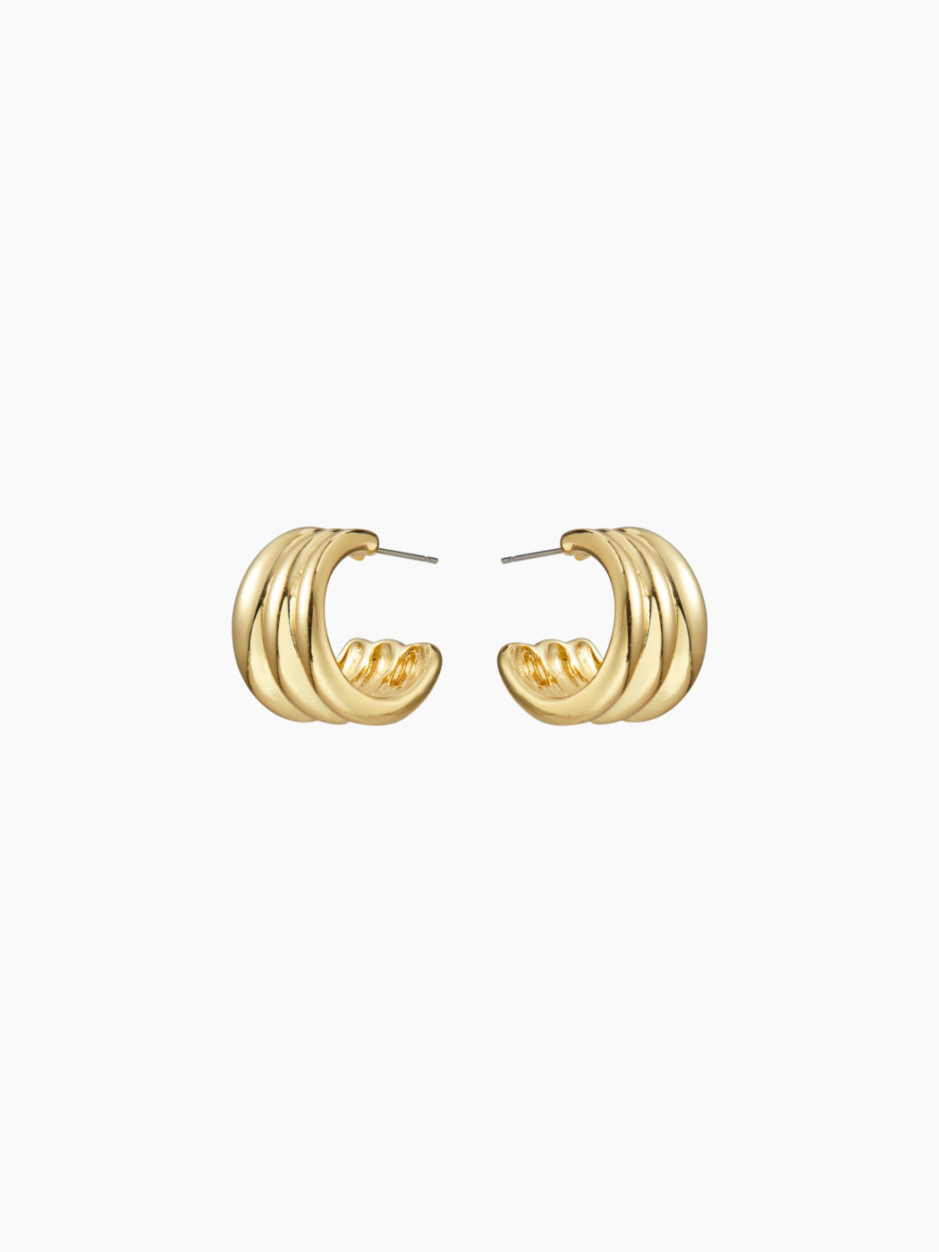 THREE HOOP EARRINGS