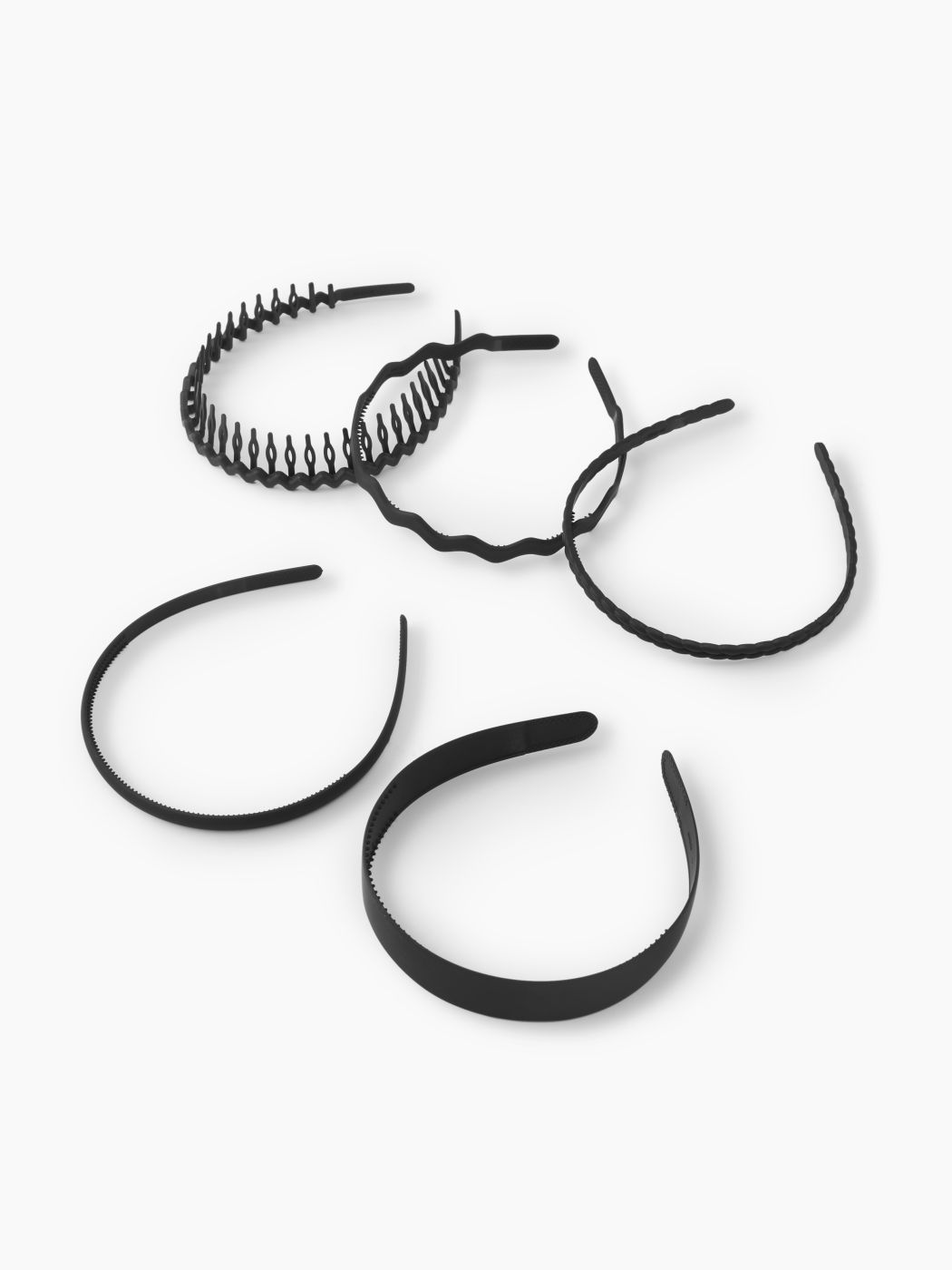 5PCS PLASTIC HEADBAND