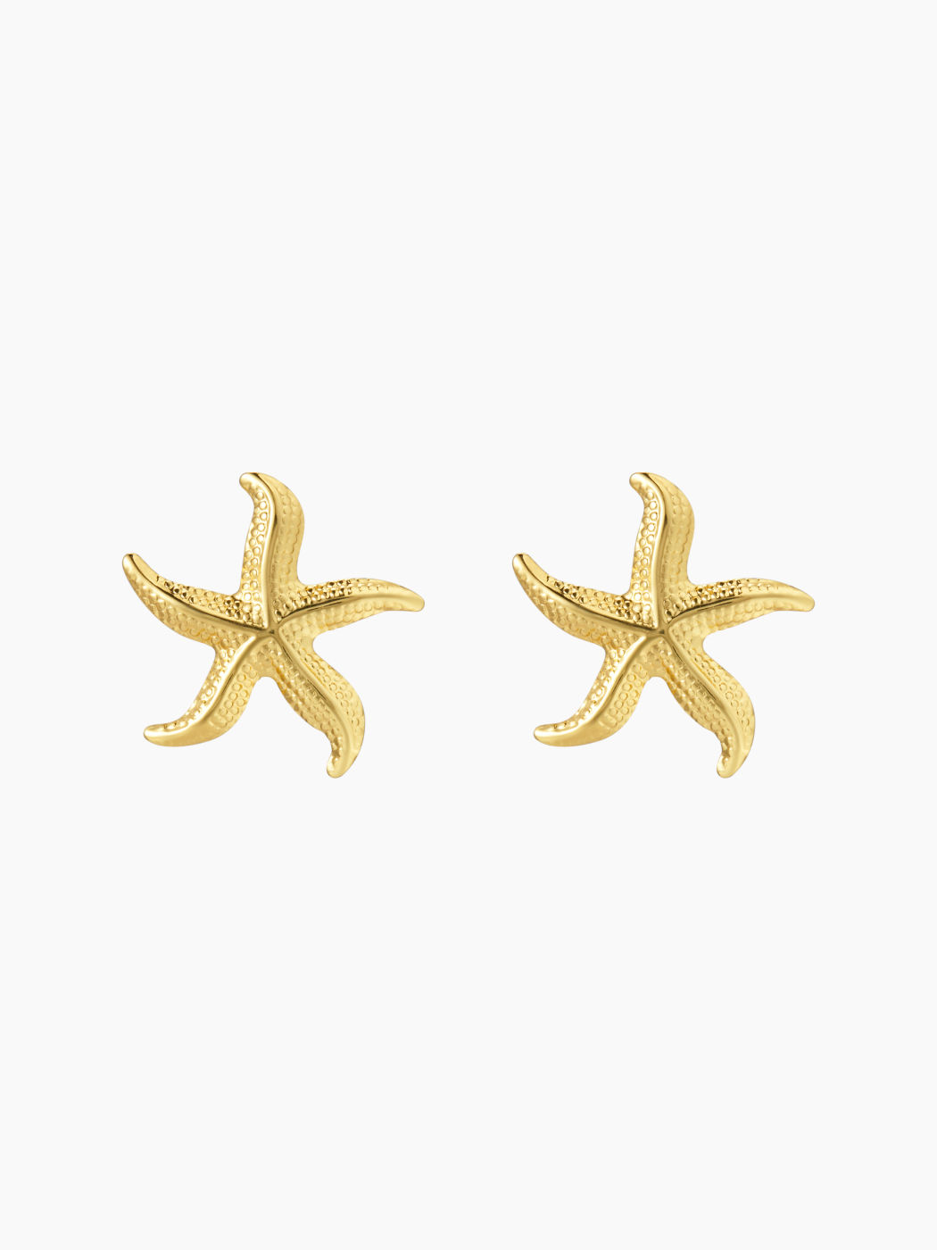 STARFISH STAINLESS STEEL STUD EARRINGS