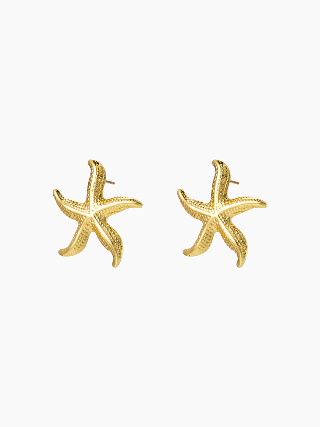 STARFISH STAINLESS STEEL STUD EARRINGS