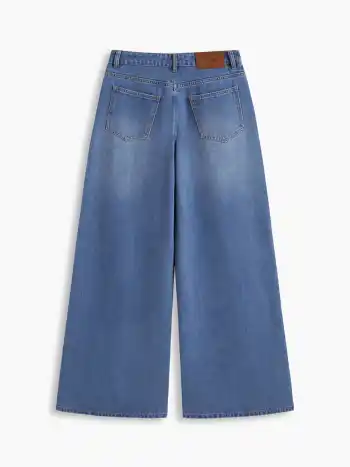 Cider Denim Low-Rise Lockere Jeans