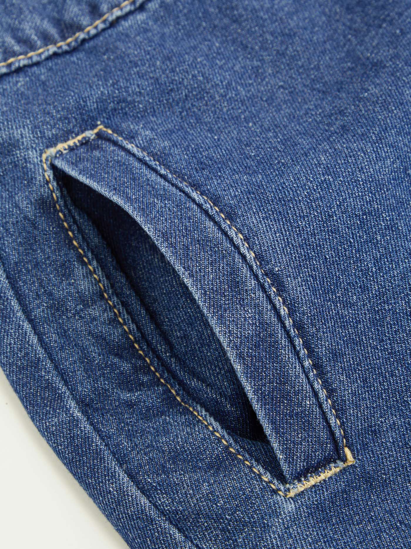 Denim Denim Mid Rise Micro Shorts For Daily Casual