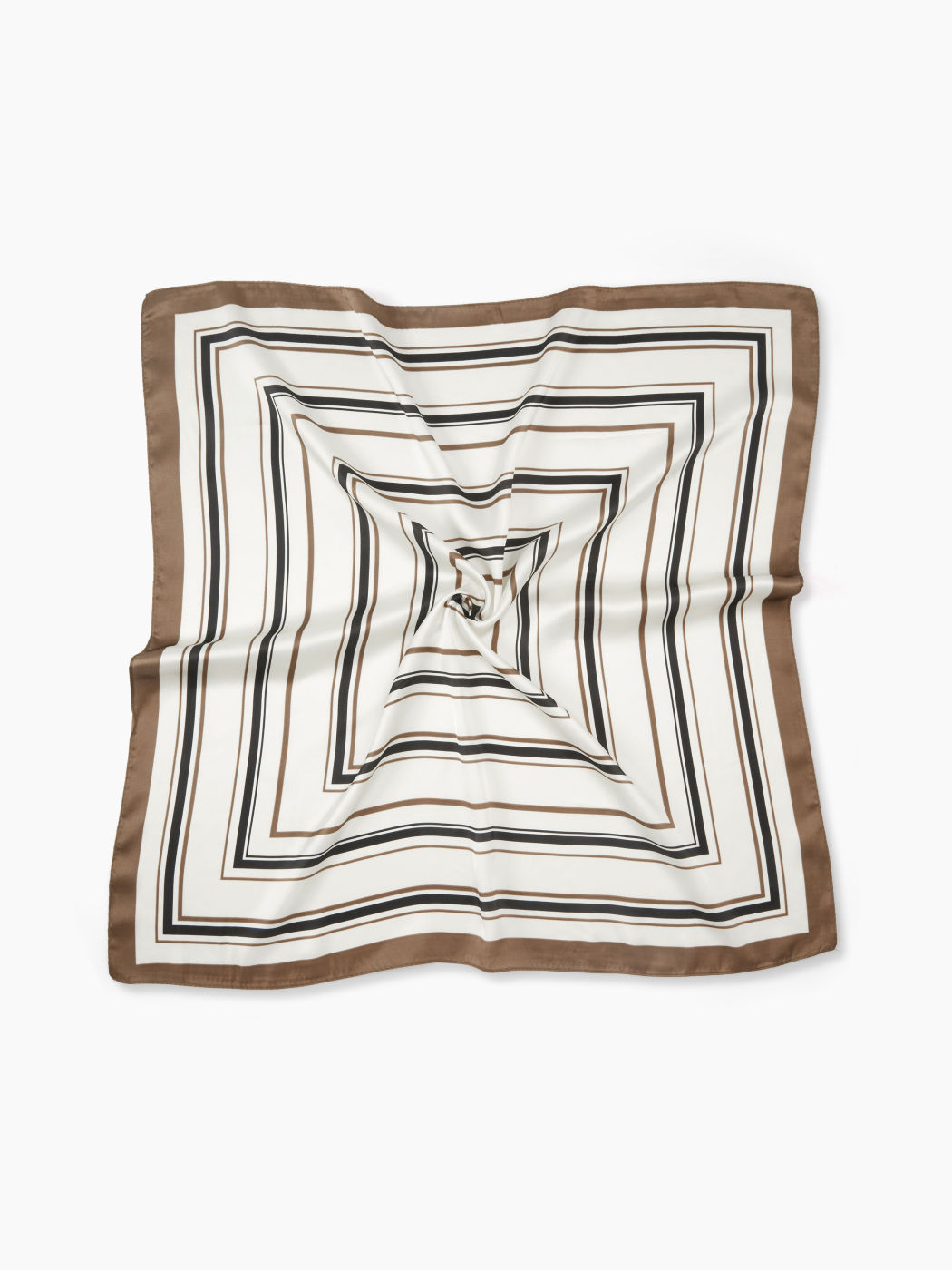 MULTI-COLOR GRAPHIC-PRINT SQUARE HEADSCARF
