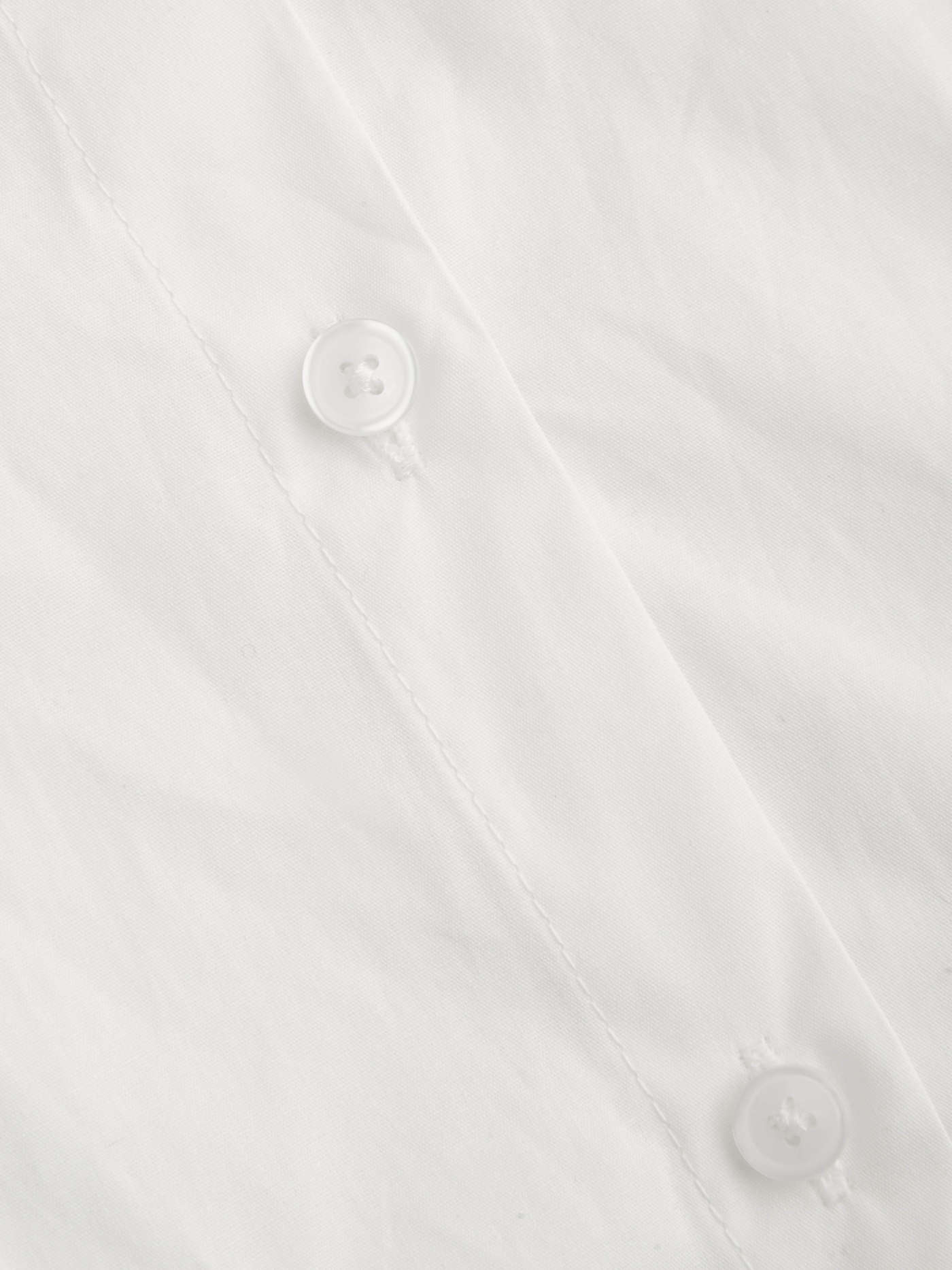 100% Cotton Polo Stripe Waist-cinching Shirt