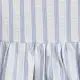 Mandarin Collar Ruched Split Top
