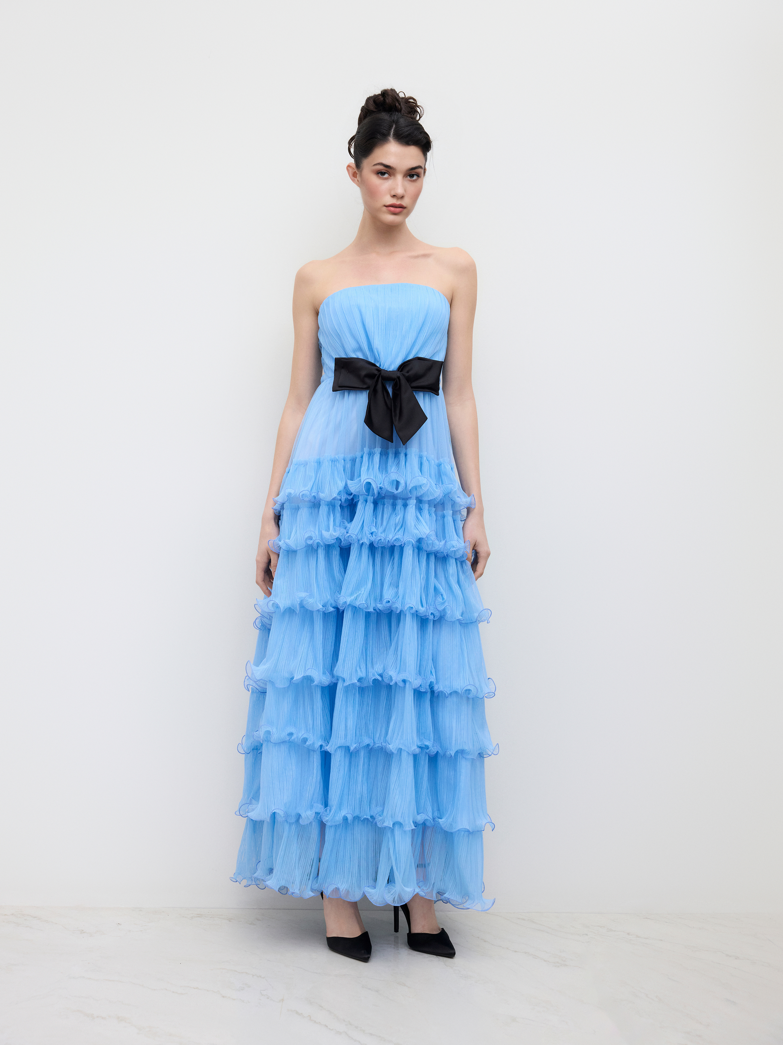 ポールカ 新作 ドレス キヨコハタofficial shop限定ドレスのご紹介👗𓈒𓂂𓏸 . 品番：KH