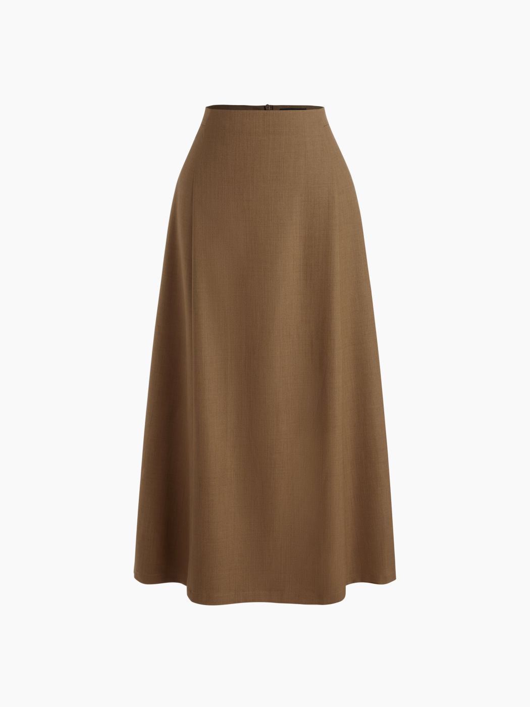  Hohe Taille Solid Maxirock