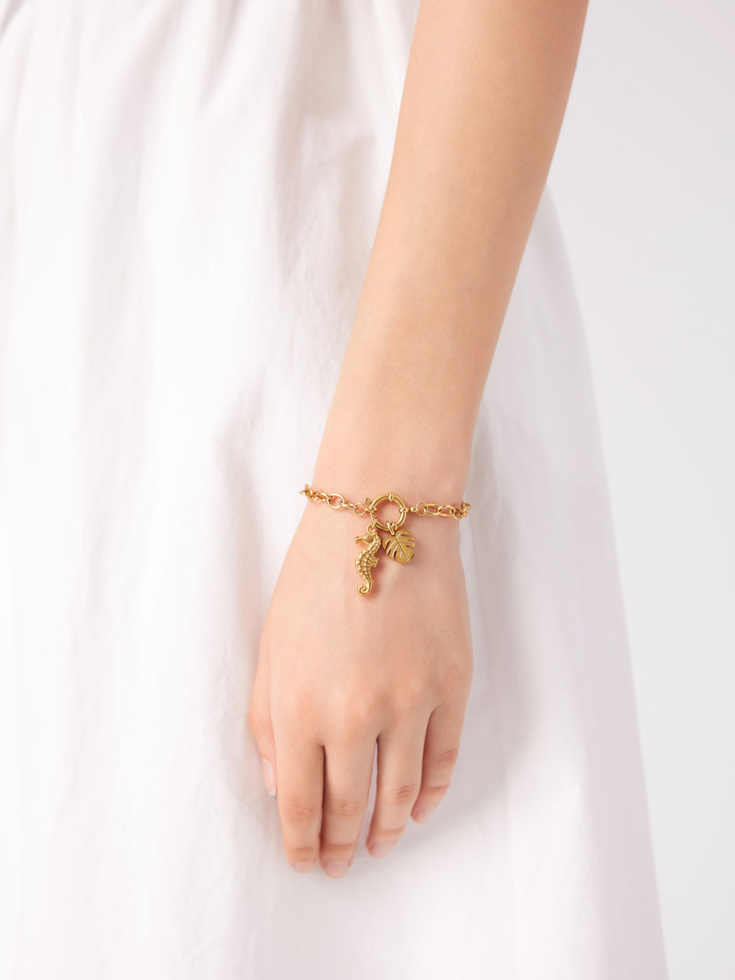 CIRCLE CHAIN BRACELET 