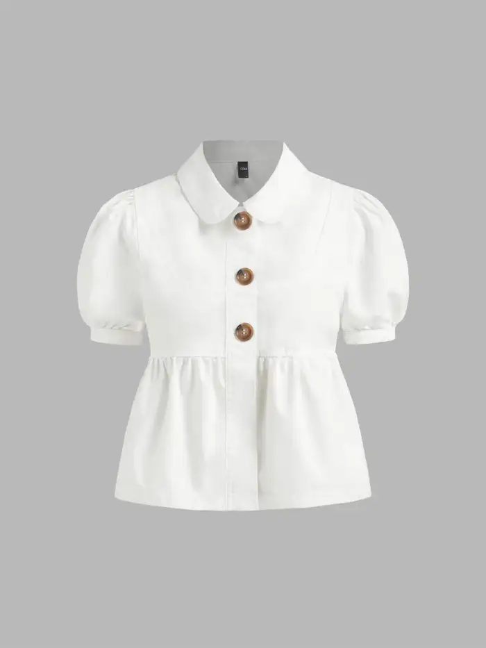 Mid Rise Solid Pocket Straight Leg Trousers