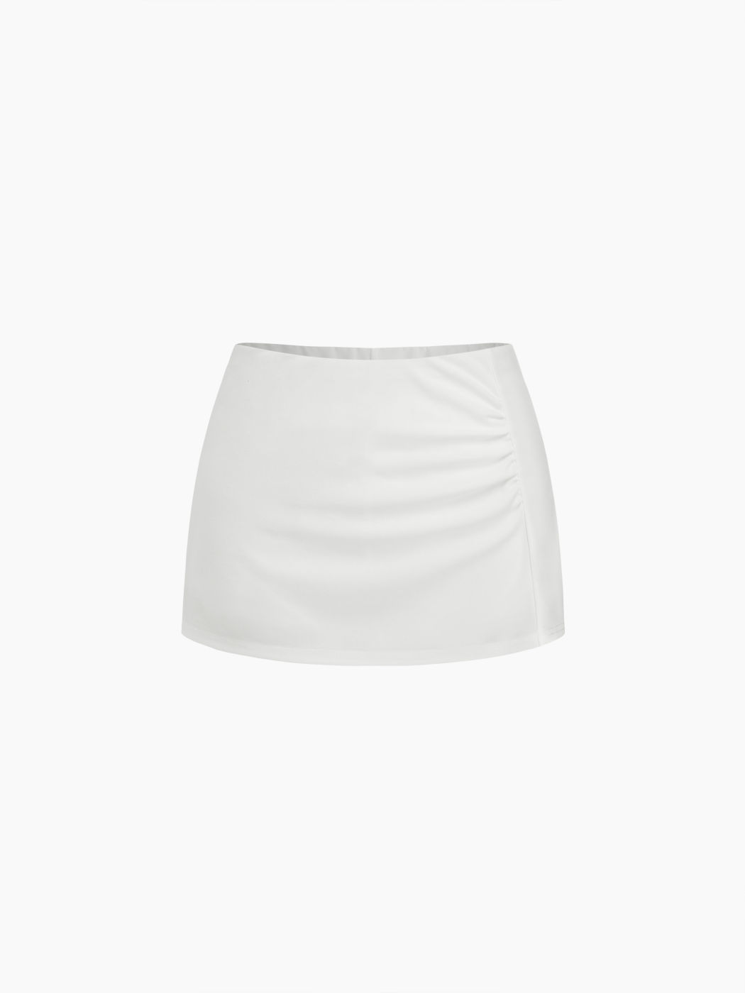 CDR Low Rise Ruched Mini Skort