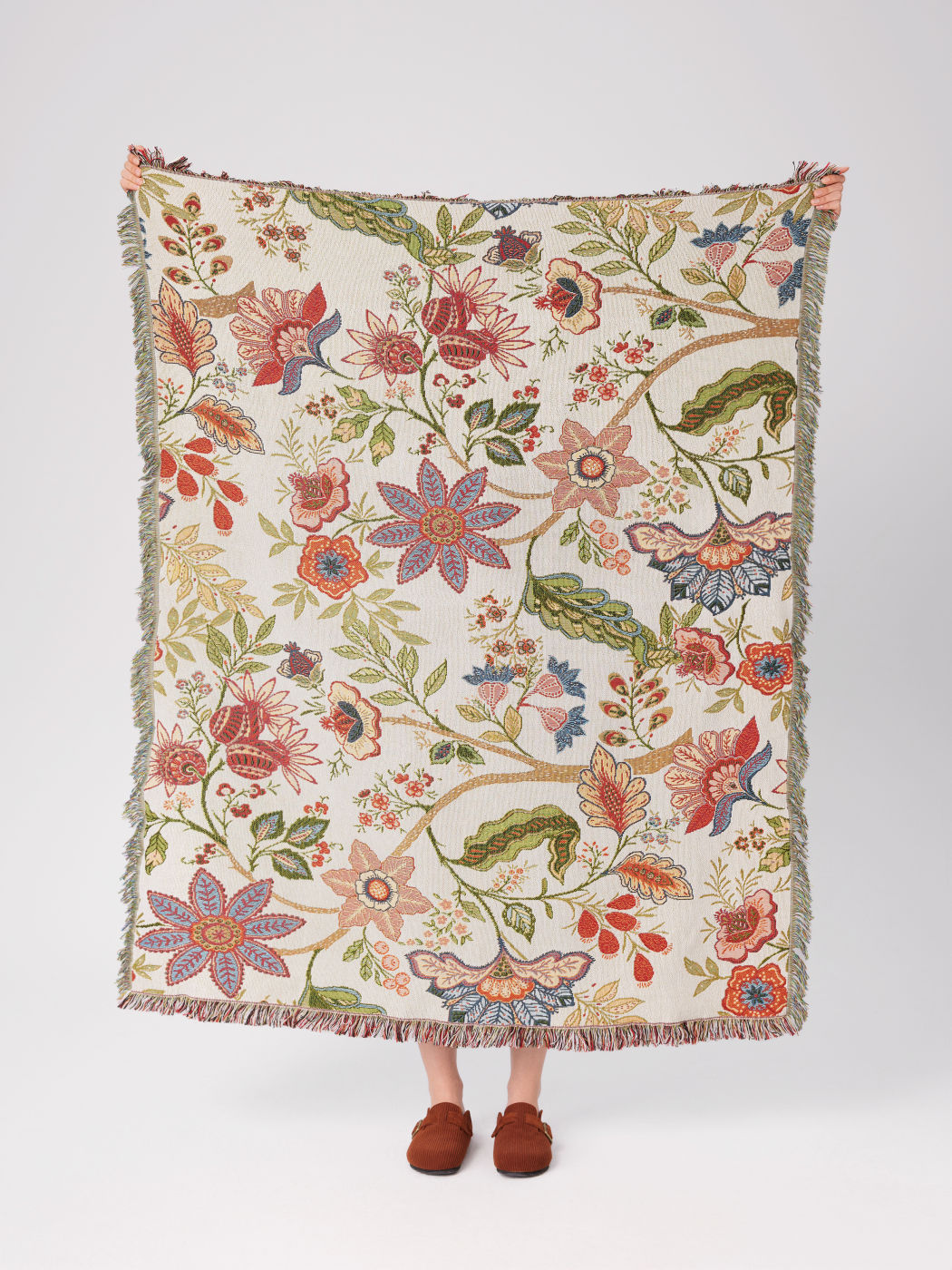 JACQUARD TASSEL TAPESTRY
