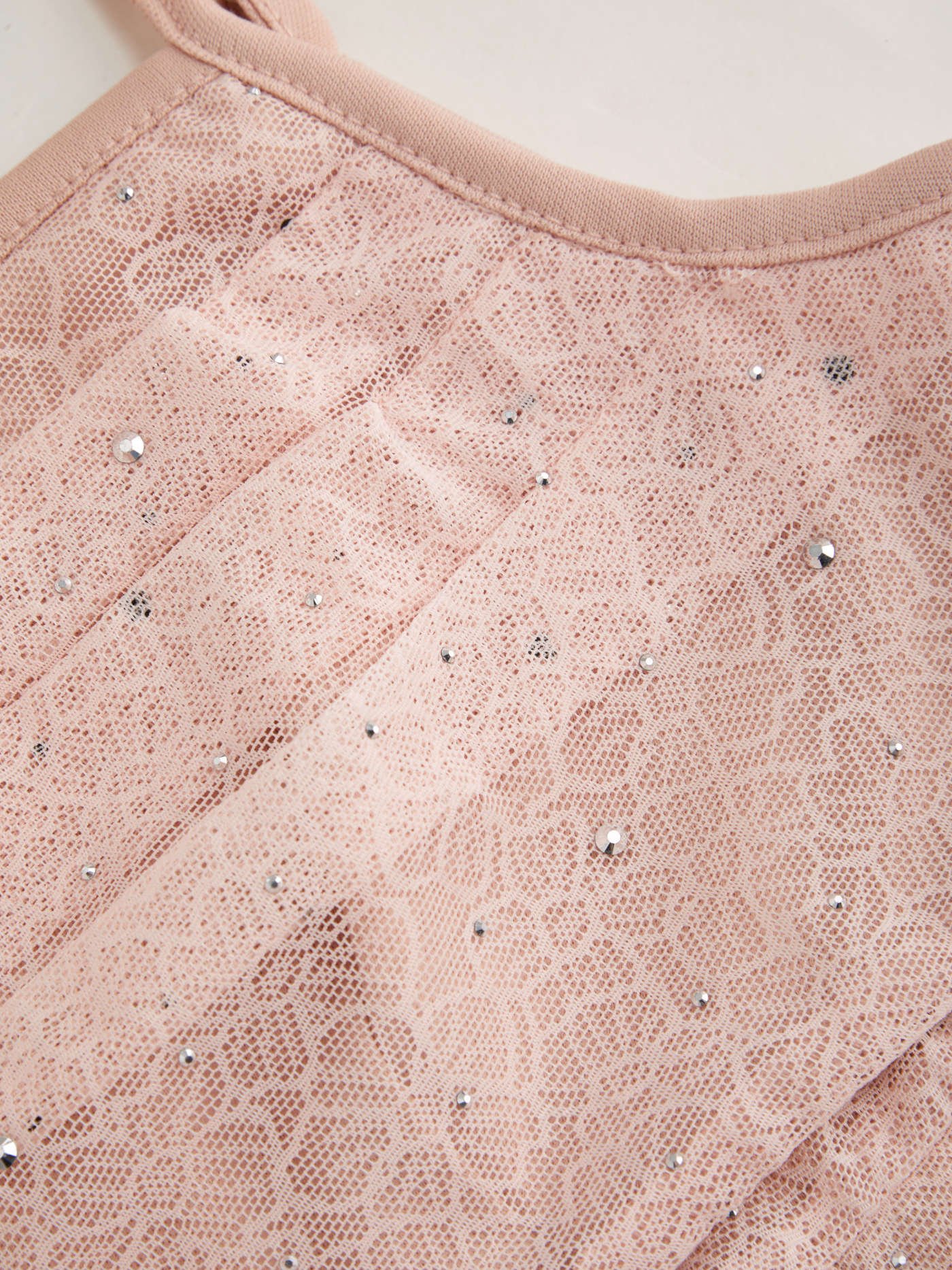 Lace Corset Rhinestone Cami Top