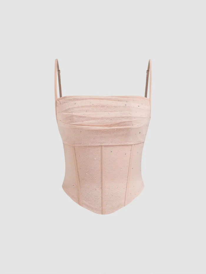 Zipper Cami Mini Dress