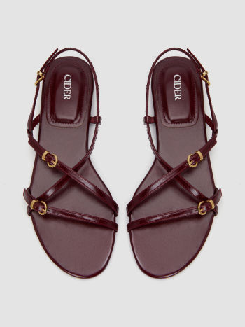 ADJUSTABLE STRAP SANDALS