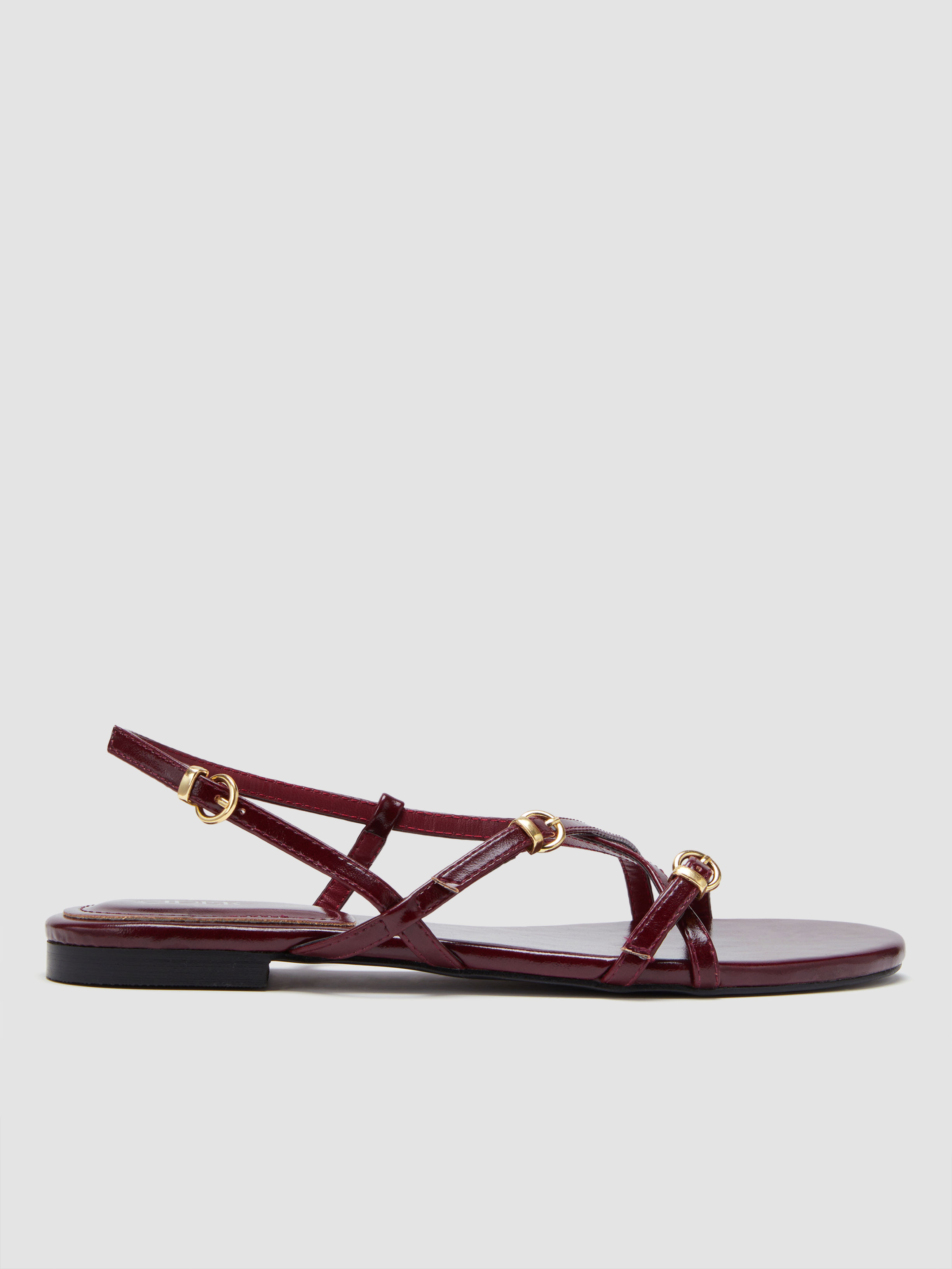 ADJUSTABLE STRAP SANDALS